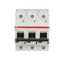 3-napainen B-käyrä 63A, IEC/EN 60947-2: Ue= 240/415VAC Icu=50kA, Ue= 400/690VAC Icu=6kA