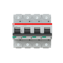 4-napainen K-käyrä 10A, IEC/EN 60947-2: Ue= 240/415VAC Icu=50kA, Ue= 400/690VAC Icu=6kA