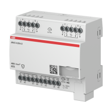 Verhomoottoriohjain 230 VAC 4-kanavainen, ajoajan tunnistus, 8x binääritulot