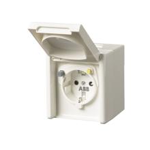 Vikavirtasuojapistorasia, pinta, IP44