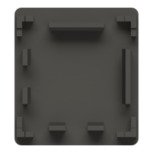 DIN-kisko kiinnike CT1M-2 koon virtamuuntajille