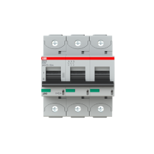 3-napainen KM-käyrä 63A, IEC/EN 60947-2: Un= 415VAC 50 kA, Un= 690VAC 6 kA, Magneettinen laukaisu