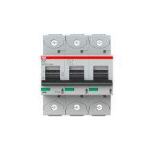 3-napainen KM-käyrä 50A, IEC/EN 60947-2: Un= 415VAC 50 kA, Un= 690VAC 6 kA, Magneettinen laukaisu