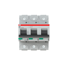 3-napainen K-käyrä 6A, IEC/EN 60947-2: Ue= 240/415VAC Icu=50kA, Ue= 400/690VAC Icu=6kA