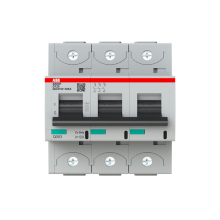 3-napainen D-käyrä 125A, IEC/EN 60947-2: Ue= 240/415VAC Icu=50kA, Ue= 400/690VAC Icu=4,5kA