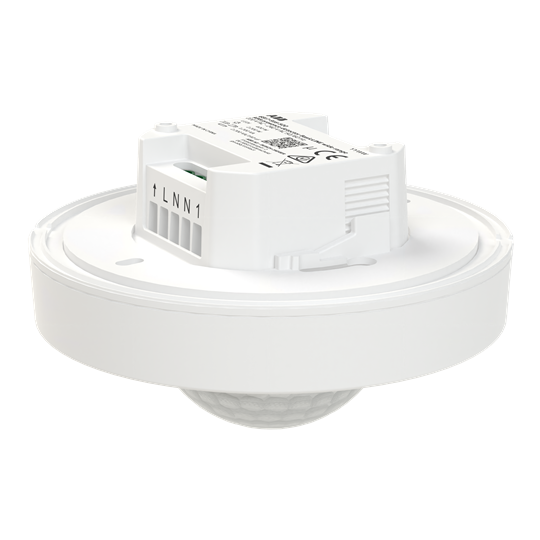 Läsnäolotunnistin BasicLINE Wide range LED-kuormitus 400W IP20/54